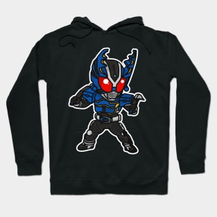 Kamen Rider Gatack Chibi Style Kawaii Hoodie